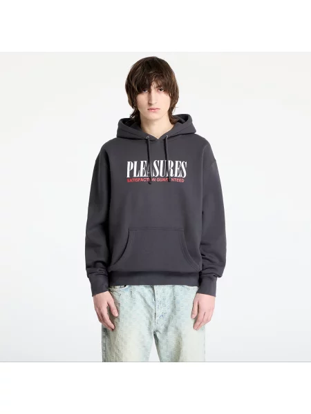 Φούτερ PLEASURES Satisfaction Hoodie Asphalt S