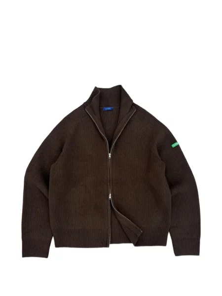 Cardigan Flâneur tricotate maro