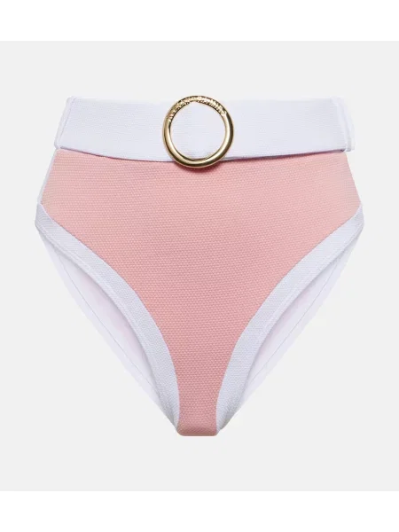 Bikini Alexandra Miro cu talie înaltă roz