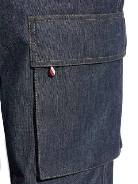 Pantaloni cargo Moncler Grenoble albastru