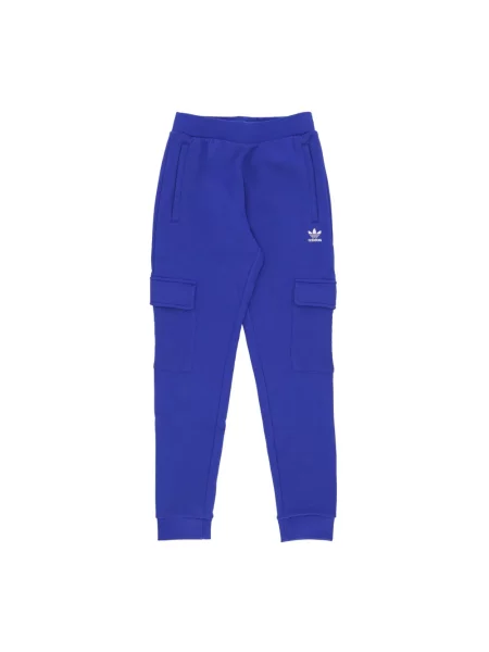 Spodnie cargo Adidas polarowe niebieskie