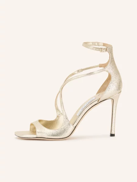 Jimmy Choo Sandály Azia 95 zlatá