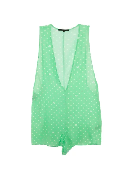 Salopetă scurtă Kiki De Montparnasse verde