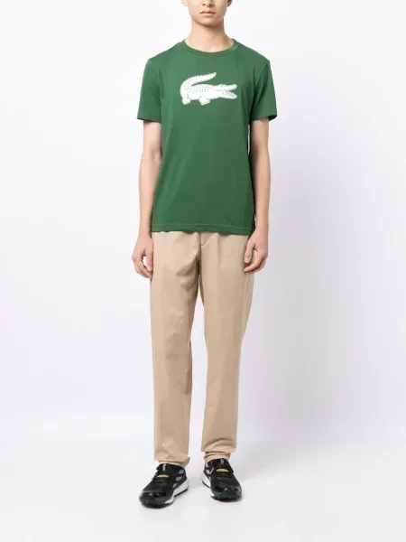 Raštuotas marškinėliai Lacoste