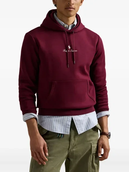 Briaunotas pusiau užtrauktukas zomšinės bokseriai Polo Ralph Lauren balta