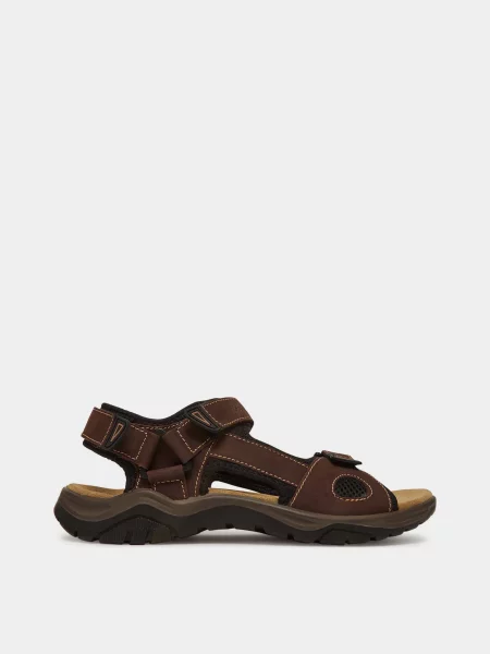 Нубукові Сандалії Bugatti коричневий