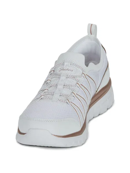 Pantofi Skechers alb