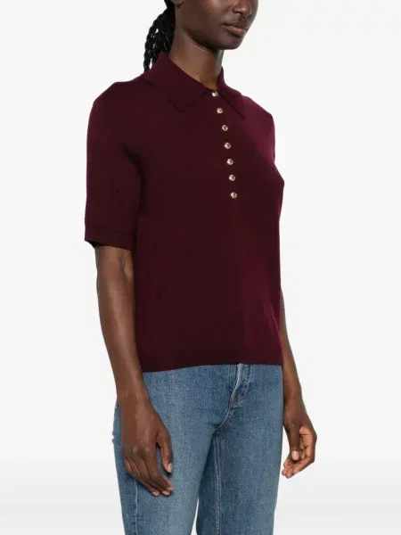 Scurt top Maje violet