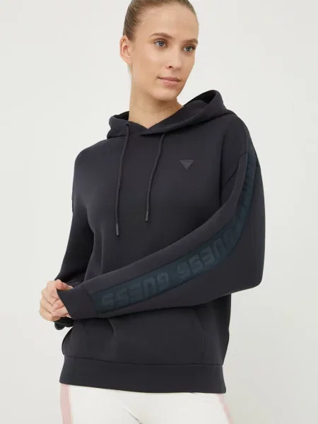 Guess Суитшърт Brenda Син сиво