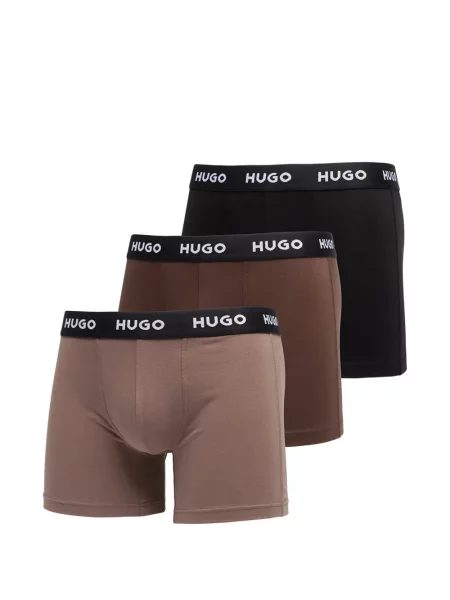 Boxeri Hugo cu autograf negru