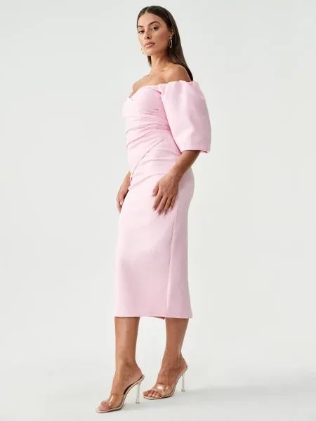 BWLDR Rochie de cocktail JESSAMY deschis roz
