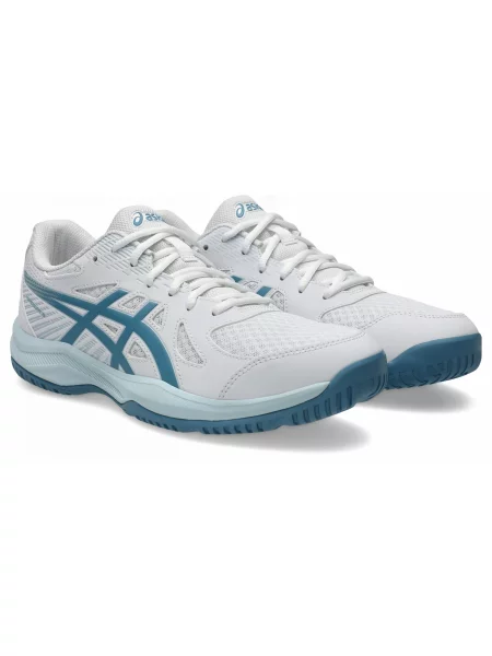 Синтетический кроссовки Asics белые