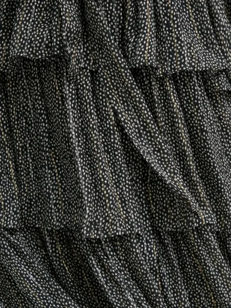 Rochie mini Bruuns Bazaar plisată de costum negru