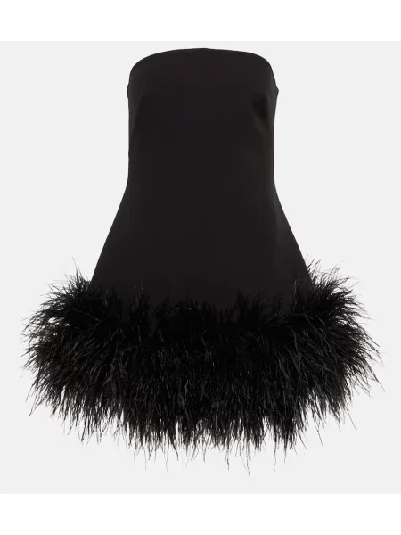 Rochie Safiyaa cu pene negru