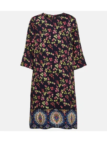 Rochie Etro cu imagine negru