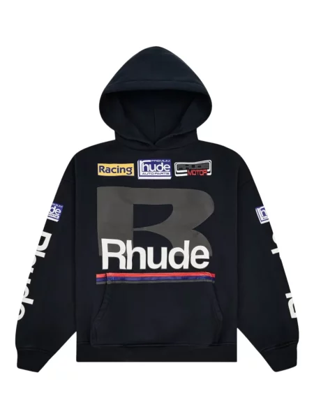 Hanorac cu glugă Rhude negru