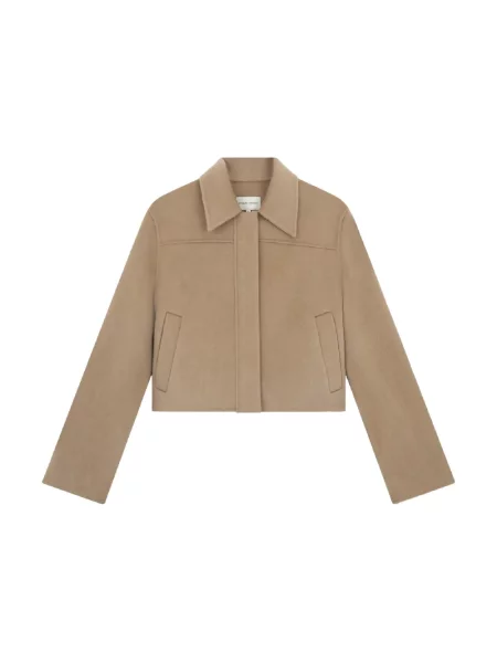 Kurtka Loulou Studio wełniana beżowa