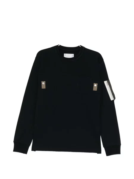 Lung tricou Sacai negru