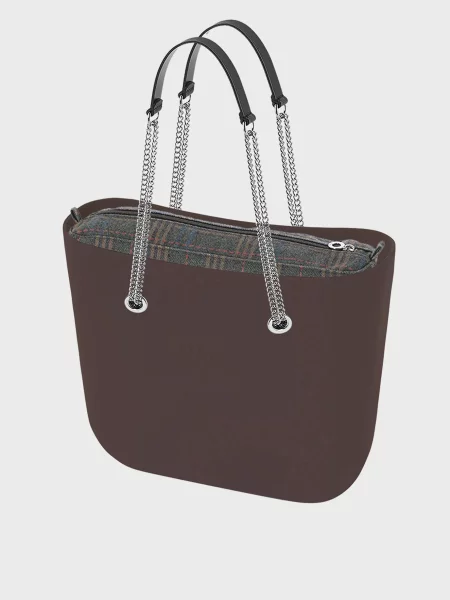 Міні сумка O Bag коричнева