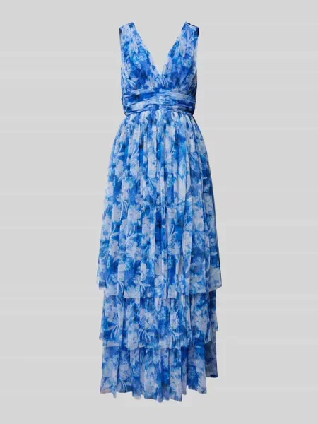 Sukienka wieczorowa z efektem stopniowania Lace & Beads