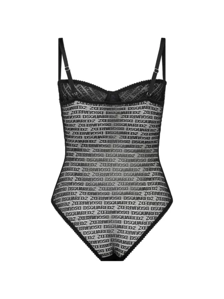 Body Dsquared2 cu imagine negru