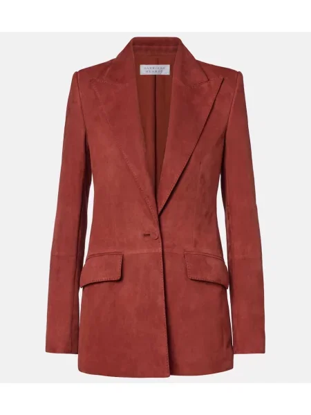 Blazer Gabriela Hearst iz semiša rjava