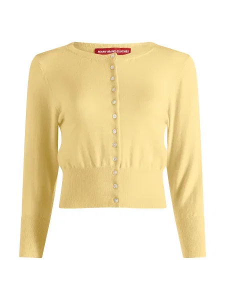 Sweter Many Many Clothes żółty