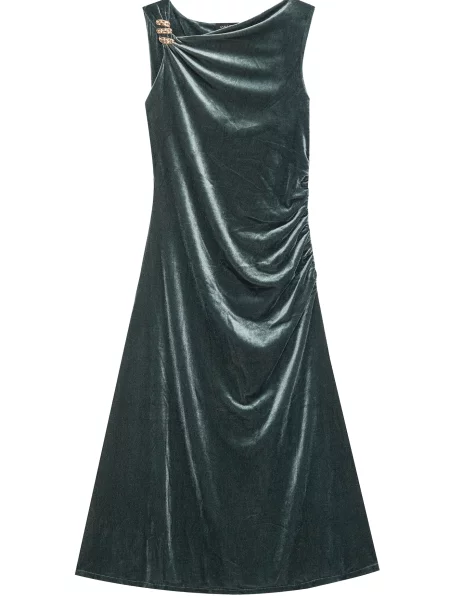 Anna Field Rochie de cocktail pin verde