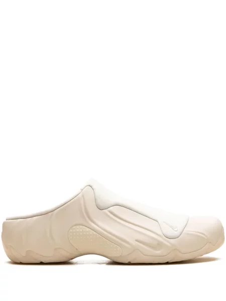 Papuci tip mules Nike alb