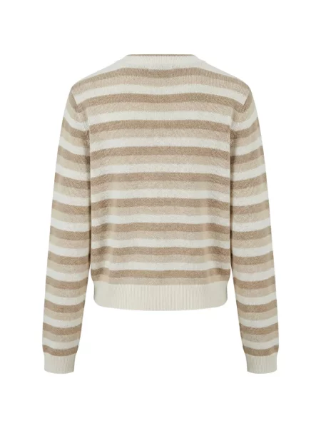 Pulover Brunello Cucinelli alb