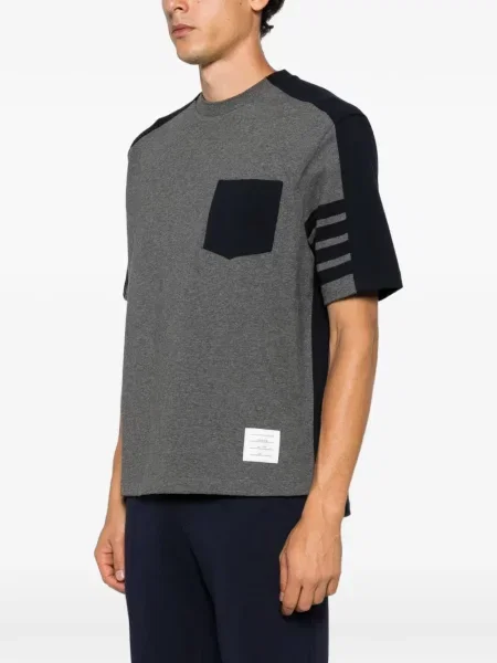 Tricou Thom Browne gri