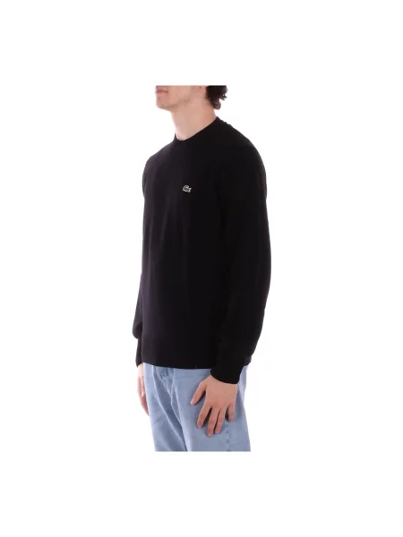 Lacoste Sweter schwarz czarny