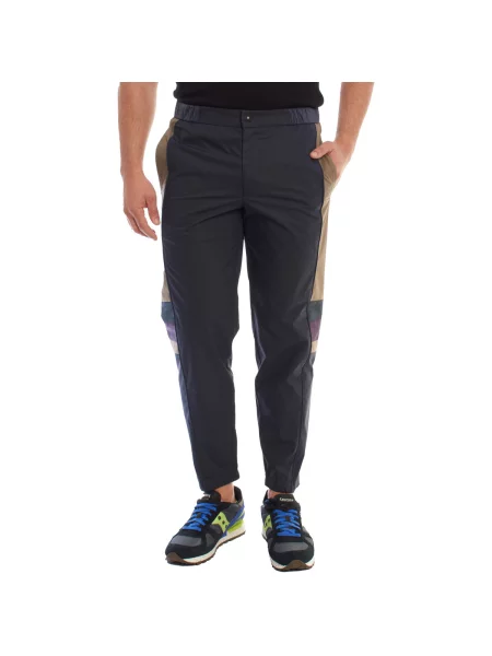 Nohavice Emporio Armani modrá