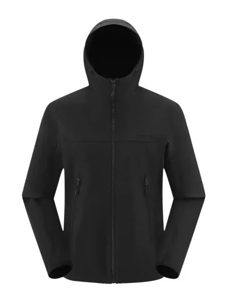 KURTKA HIMEX SOFTSHELL HOODY czarna