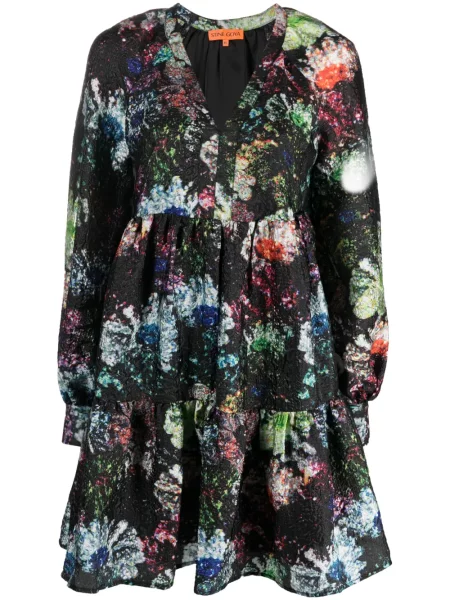 Rochie Stine Goya cu imagine negru