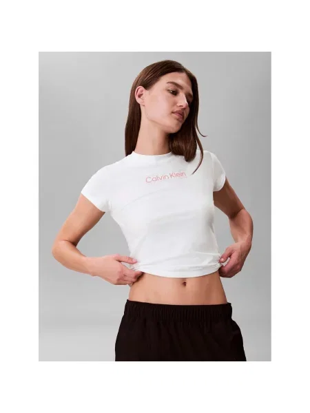 Majica Calvin Klein Jeans bijela
