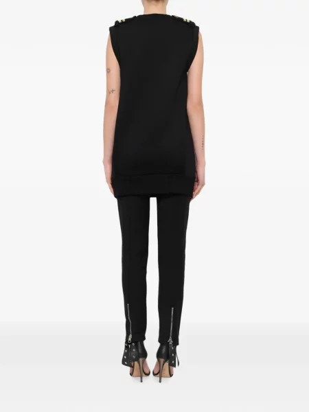 Top Neil Barrett cu model camuflaj negru