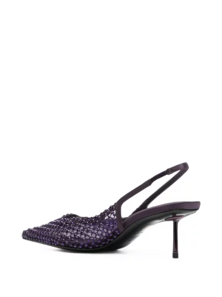 Pantofi cu toc Le Silla plasă violet