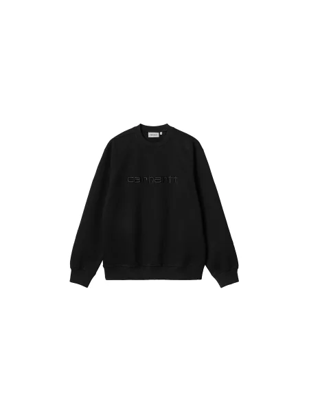 Carhartt WIP Carhartt Sweat Mężczyźni Bluzy i bluzy z kapturem Carhartt WIP Size: M czarny