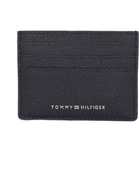 Bőr pénztárca Tommy Hilfiger kék