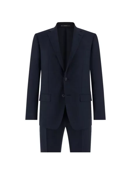 Costum Boggi Milano în carouri albastru