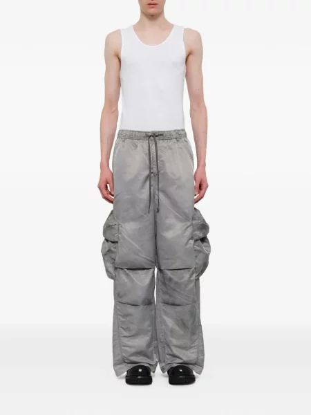 Pantaloni cargo Feng Chen Wang gri