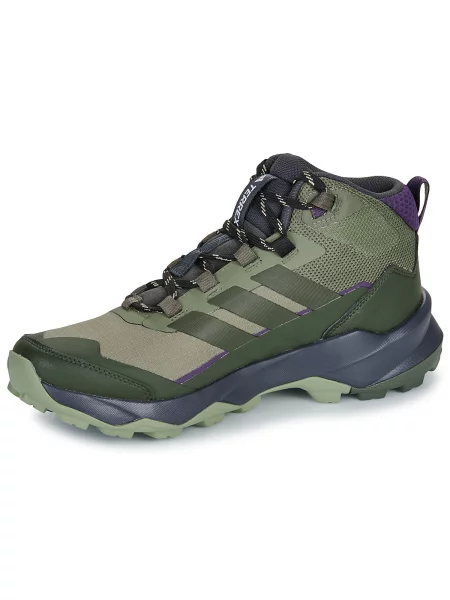 ADIDAS TERREX Kozačky SKYCHASER khaki / tmavě fialová zelené