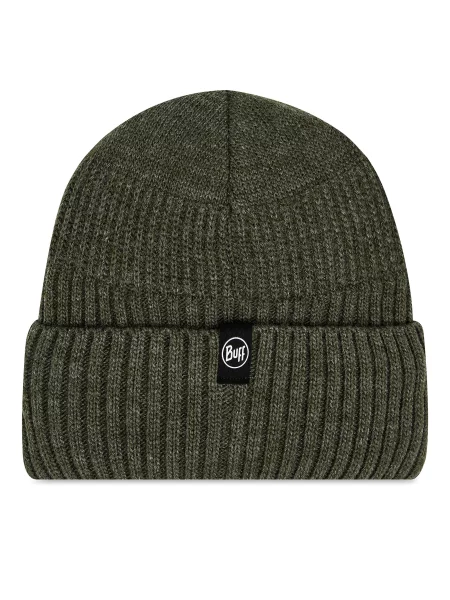Зимова шапка BUFF Knitted & Fleece Renso silversage сіра