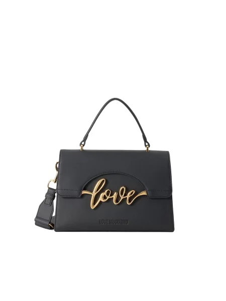 Love Moschino Rankinė su ilgu dirželiu auksas juoda