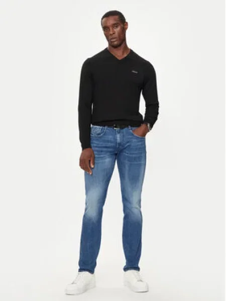Guess Svetr Regular Fit černá
