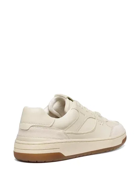 Sneakerși Geox cu șireturi din dantelă