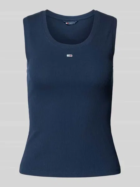 Top Tommy Jeans granatowy