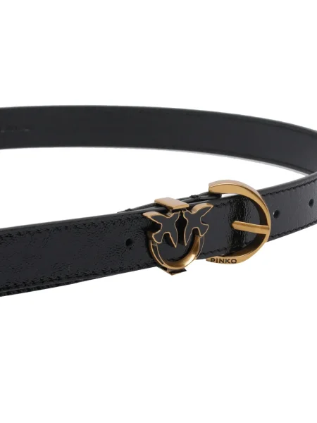 Curea Pinko din piele negru