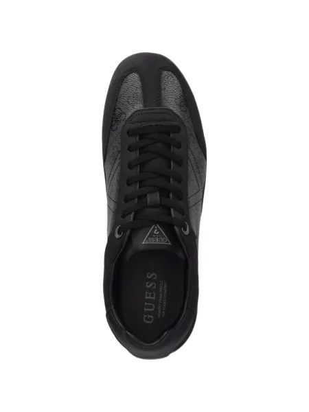 Sneakerși Guess cu imagine negru